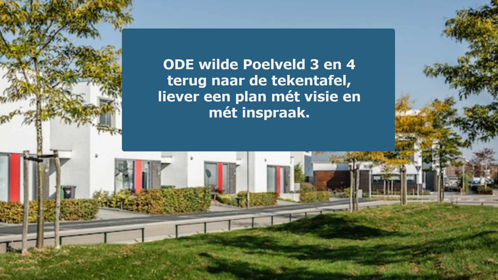 Poelveld Eijsden woningbouw