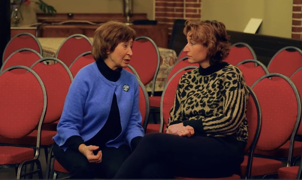 Maria Janssen-Rutten en Ellen Janssen uit Eijsden